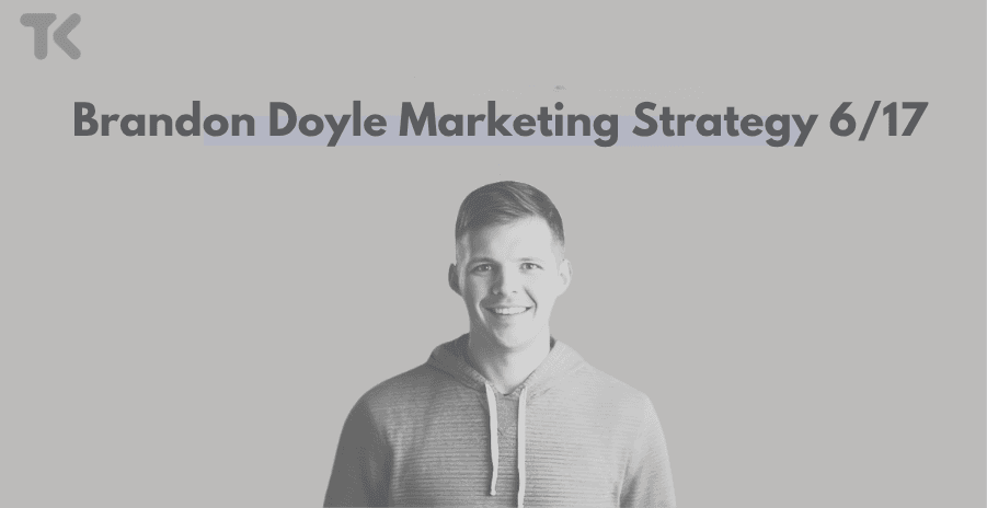 Brandon Doyle's Marketing Strategy thumbnail
