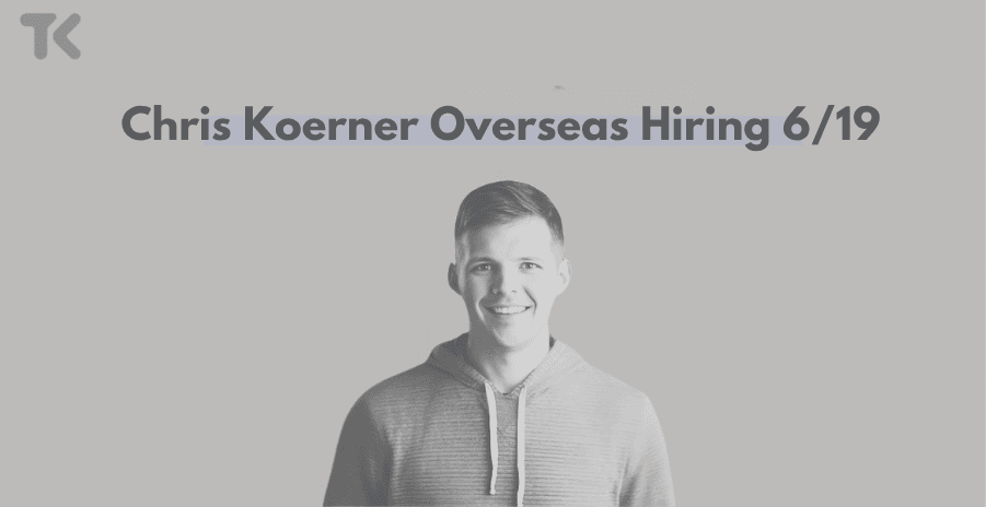 Chris Koerner Overseas Hiring thumbnail